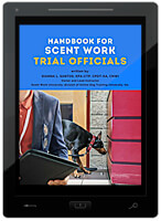 Handbook for Scent Work Trial Officials E-Book